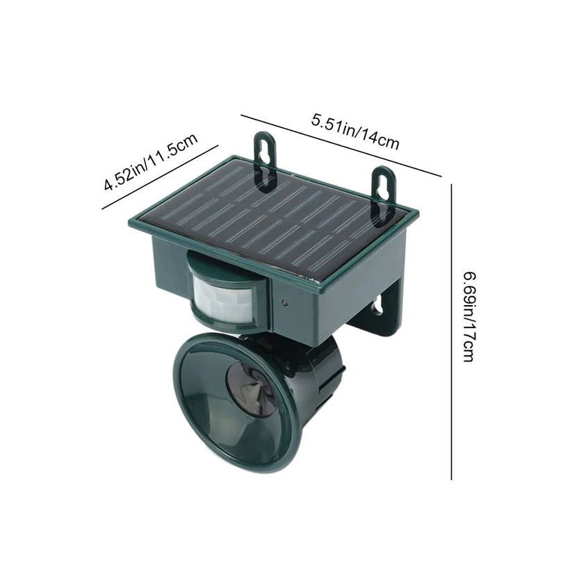 Motion Sensor Bird Deterrent for Crows: Ideal Pigeon Repeller with Sound Scarer - Coldesk