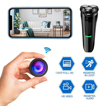 1080P HD WiFi Mini Shaver Razor Camera | WiFi Motion Detection Cam - Coldesk