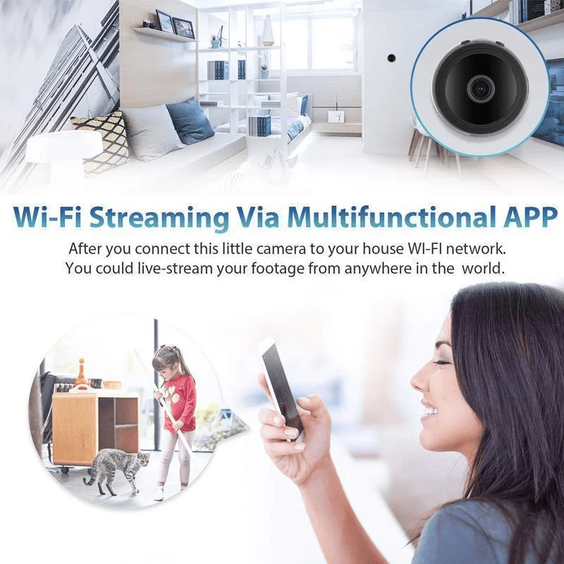 1080p Magnetic WiFi Mini Camera - Coldesk