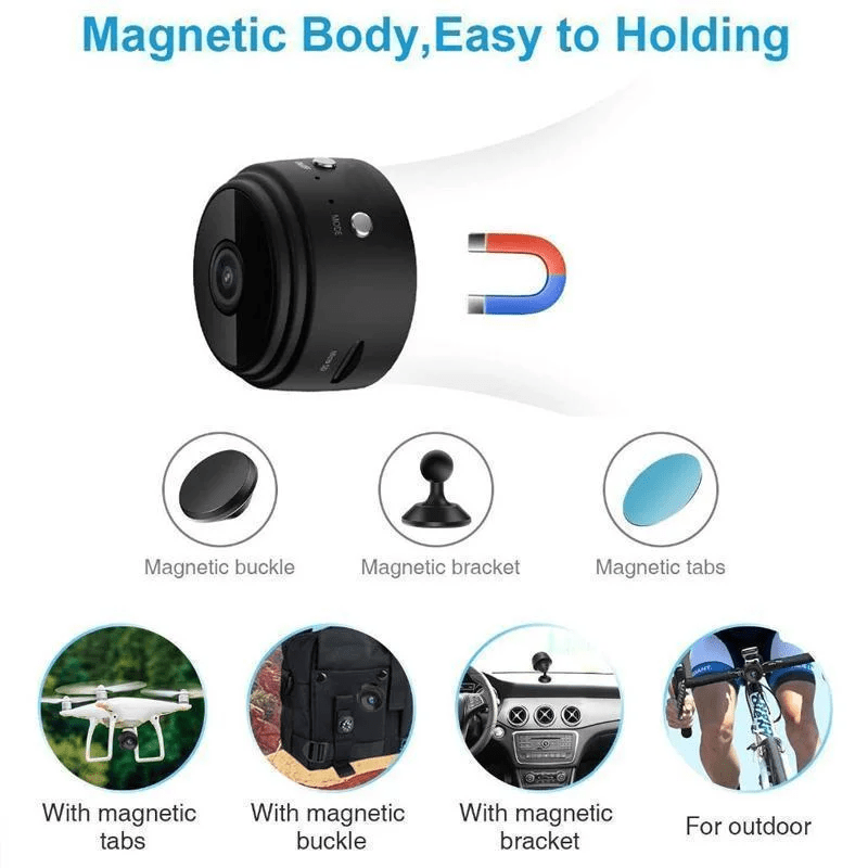 1080p Magnetic WiFi Mini Camera - Coldesk