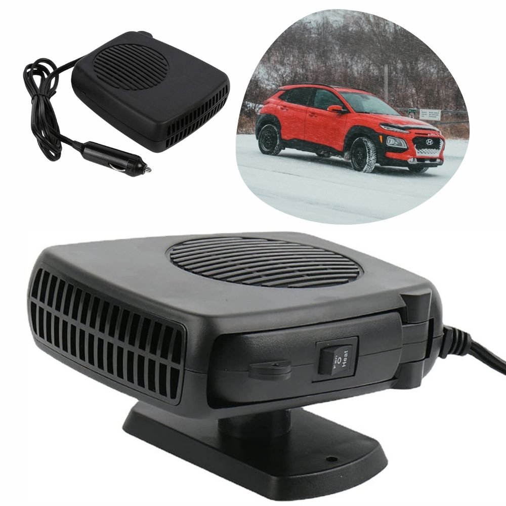 12V Car Heater Fan – 150W/300W Portable Ceramic Auto Heater for Fast Defrost & Heating - Coldesk