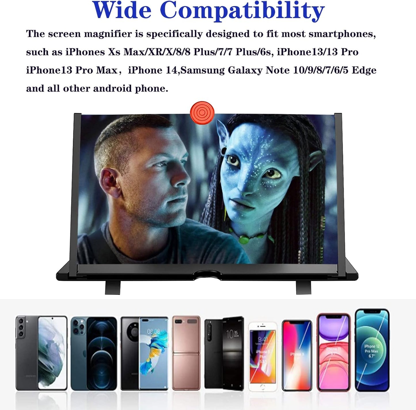 16 Inch Phone Screen Magnifier For Movies, Videos, And Gaming - Coldesk