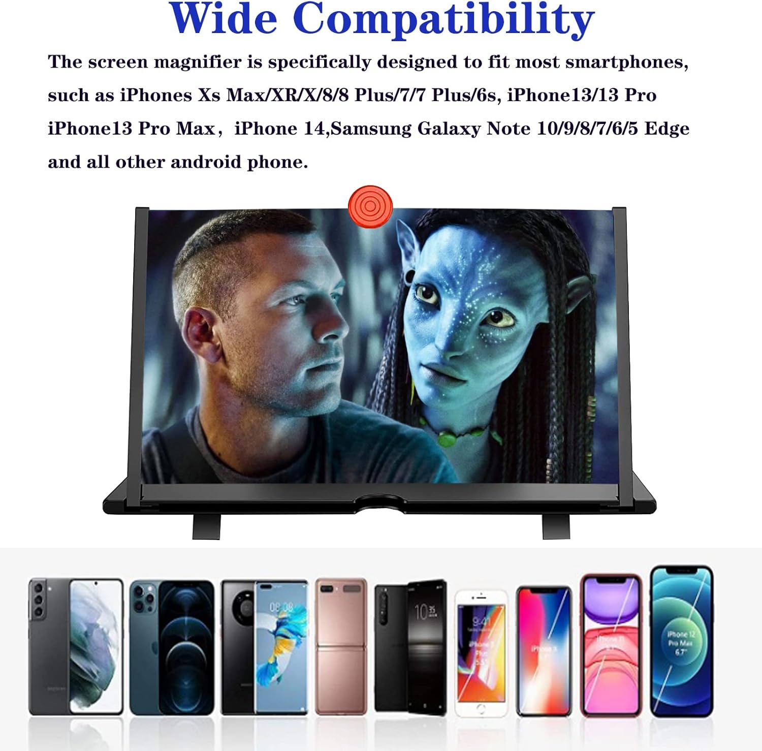 16 Inch Phone Screen Magnifier For Movies, Videos, And Gaming - Coldesk