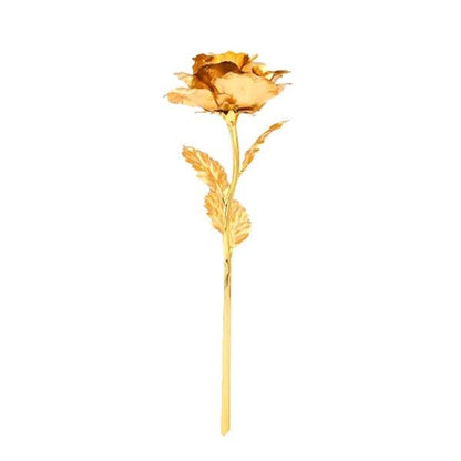 24K Gold Dipped Real Rose with Gift Box - Coldesk
