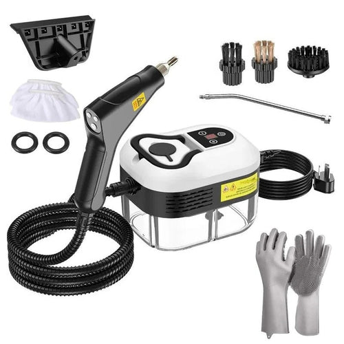 2500W High Pressure Steam Cleaner with Gloves - Coldesk