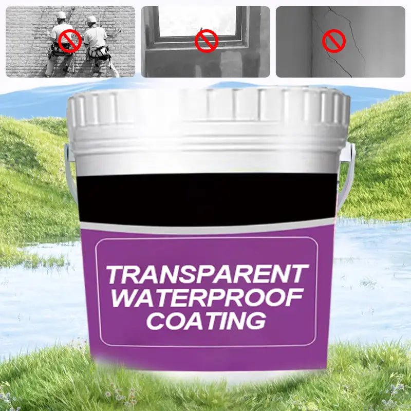 300g Transparent Waterproof Adhesive Exterior Walls Leak Proof Coating Bathroom Floor Crack Sealing Mold Proof - Coldesk