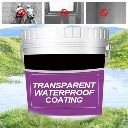 300g Transparent Waterproof Adhesive Exterior Walls Leak Proof Coating Bathroom Floor Crack Sealing Mold Proof - Coldesk
