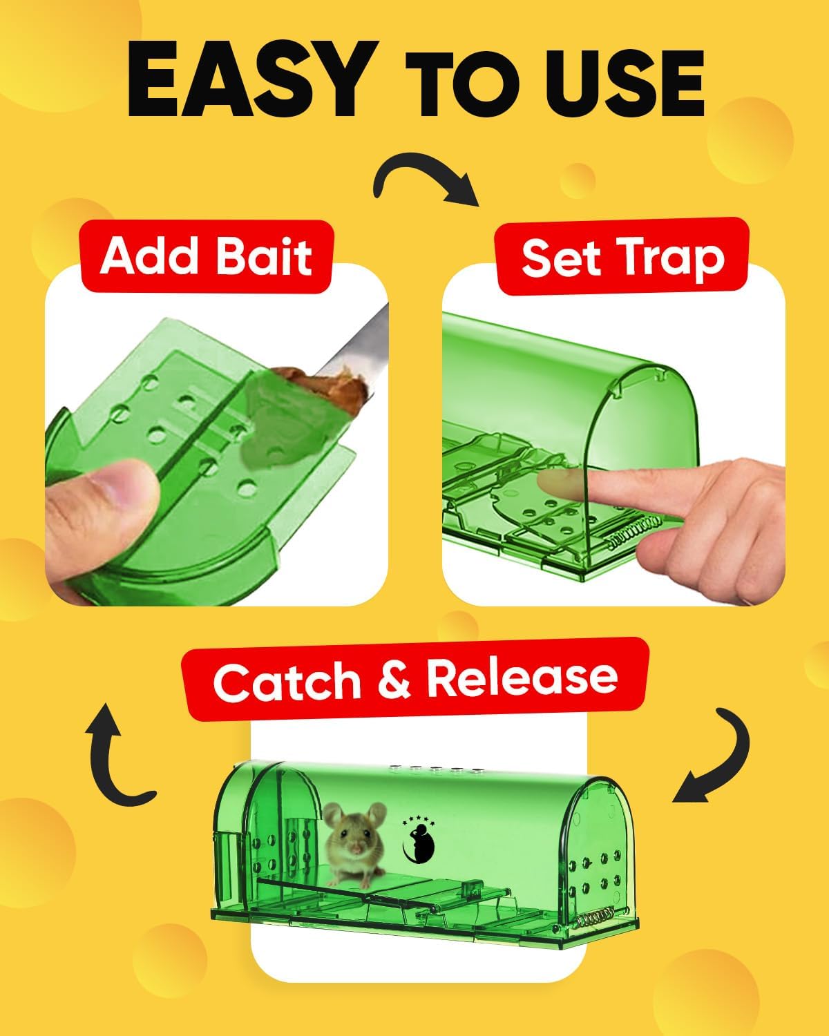 4-Pack Mouse Trap - Coldesk