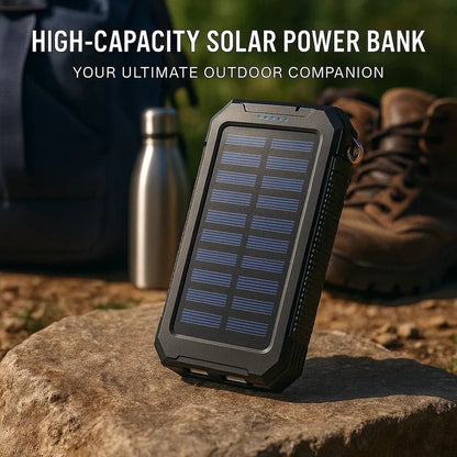500000mAh Solar Charger Waterproof Power Bank External - Coldesk