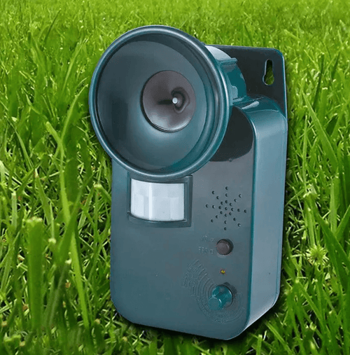 5000sqft 9v Dc Ultra Sonic Cordless Pest Animal Repeller Outdoor Safely Repel Various Animal - Coldesk