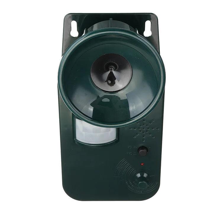5000sqft 9v Dc Ultra Sonic Cordless Pest Animal Repeller Outdoor Safely Repel Various Animal - Coldesk
