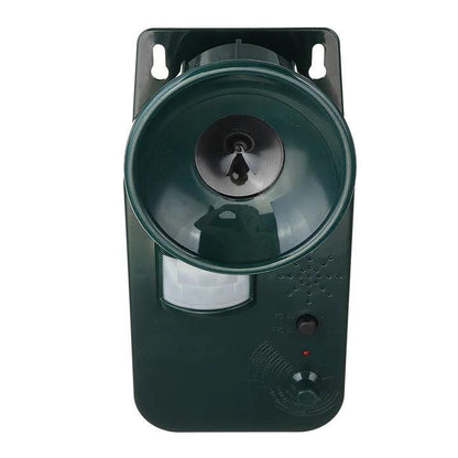 5000sqft 9v Dc Ultra Sonic Cordless Pest Animal Repeller Outdoor Safely Repel Various Animal - Coldesk