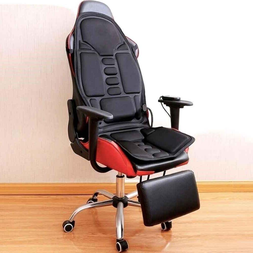 8 Mode Massage Chair Pad With Heated Back Neck Cushion For Car & Home - Coldesk