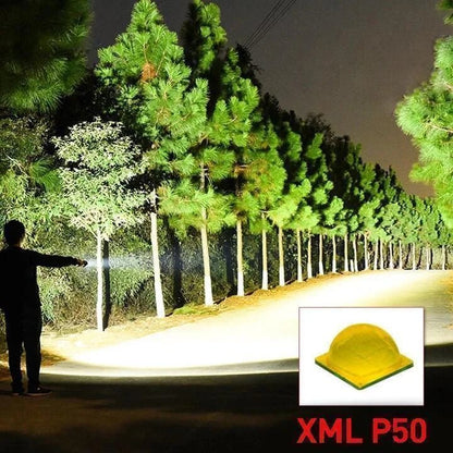 90000 Lumens Xhp50.2 Most Powerful Flashlight - Coldesk