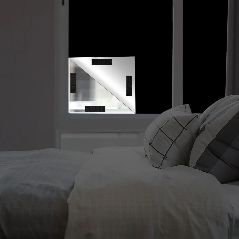 Adhesive Blackout Sun Blocking Window Cover Shade - Coldesk