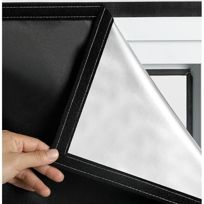 Adhesive Blackout Sun Blocking Window Cover Shade - Coldesk
