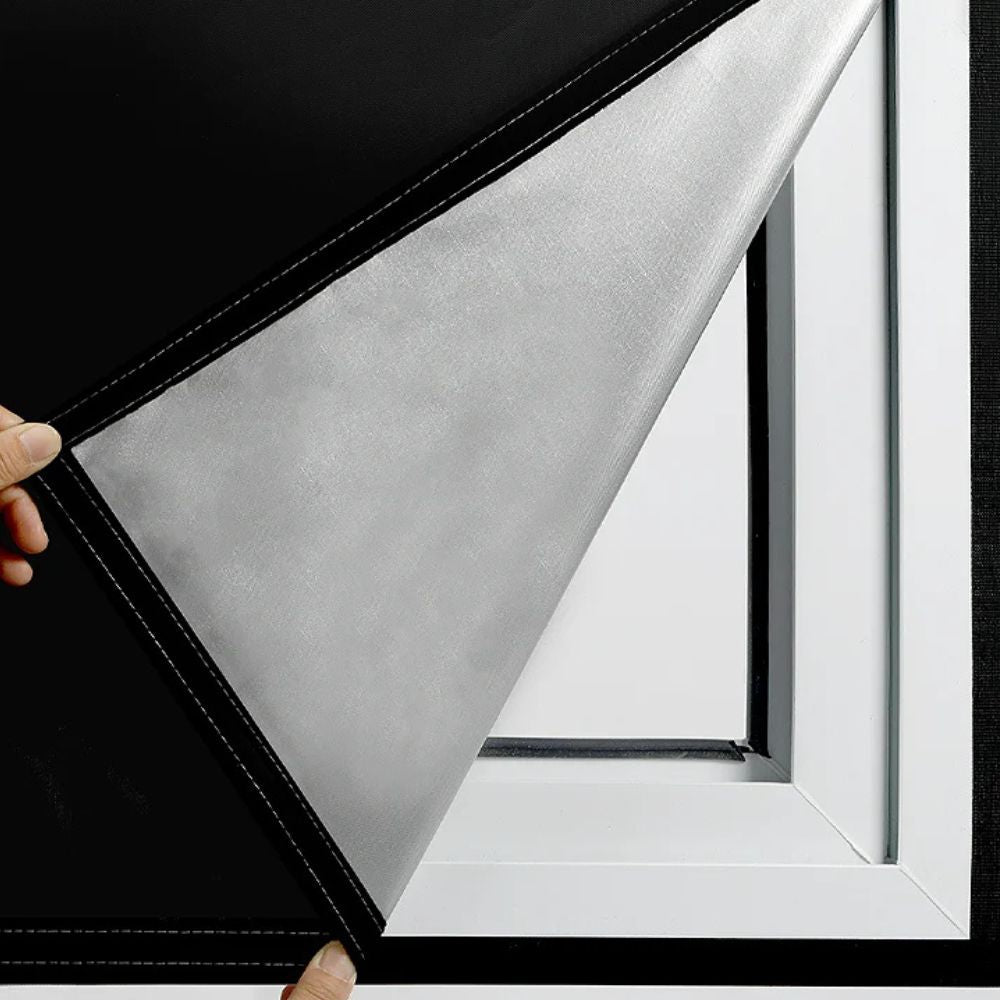 Adhesive Blackout Sun Blocking Window Cover Shade - Coldesk