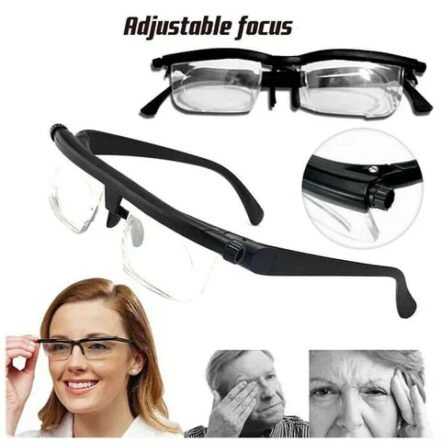 Adjustable Focus Glasses Near And Far Sight - Coldesk