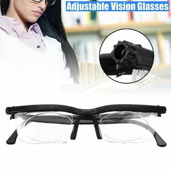 Adjustable Focus Glasses Near And Far Sight - Coldesk