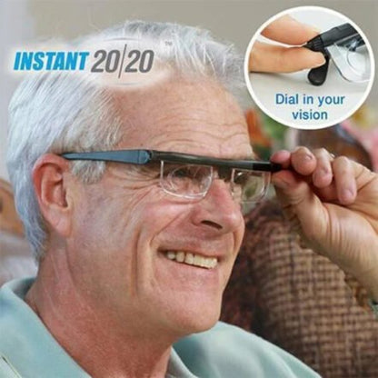 Adjustable Focus Glasses Near And Far Sight - Coldesk