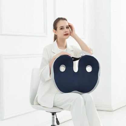 Adjustable Memory Foam Sit Bone Relief Seat Cushion - Coldesk