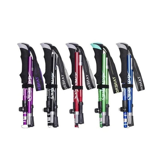 Adjustable Trekking Poles - Foldable Telescopic Pole - Coldesk