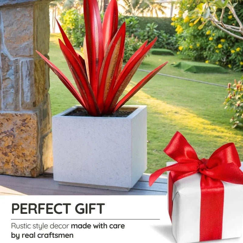 Agave Americana Metal Decorative Plant - Coldesk