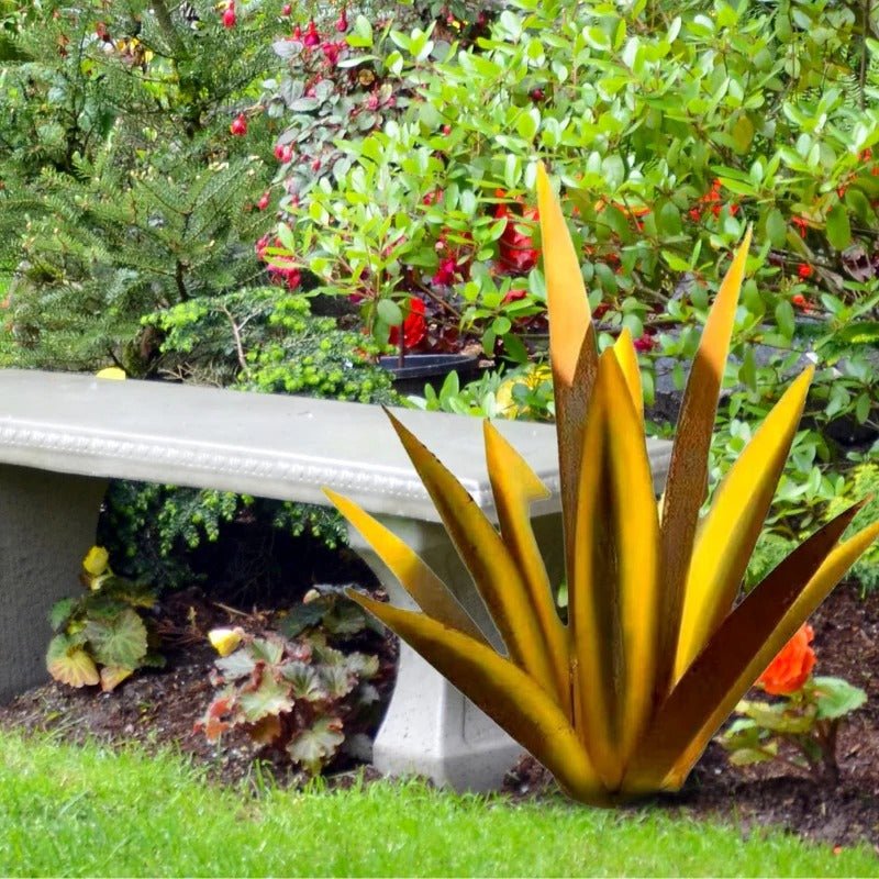 Agave Americana Metal Decorative Plant - Coldesk