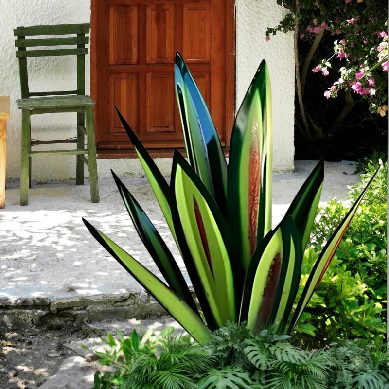 Agave Americana Metal Decorative Plant - Coldesk