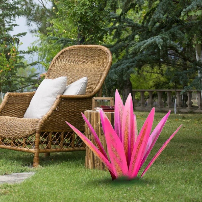 Agave Americana Metal Decorative Plant - Coldesk