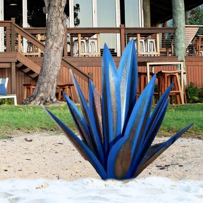 Agave Americana Metal Decorative Plant - Coldesk