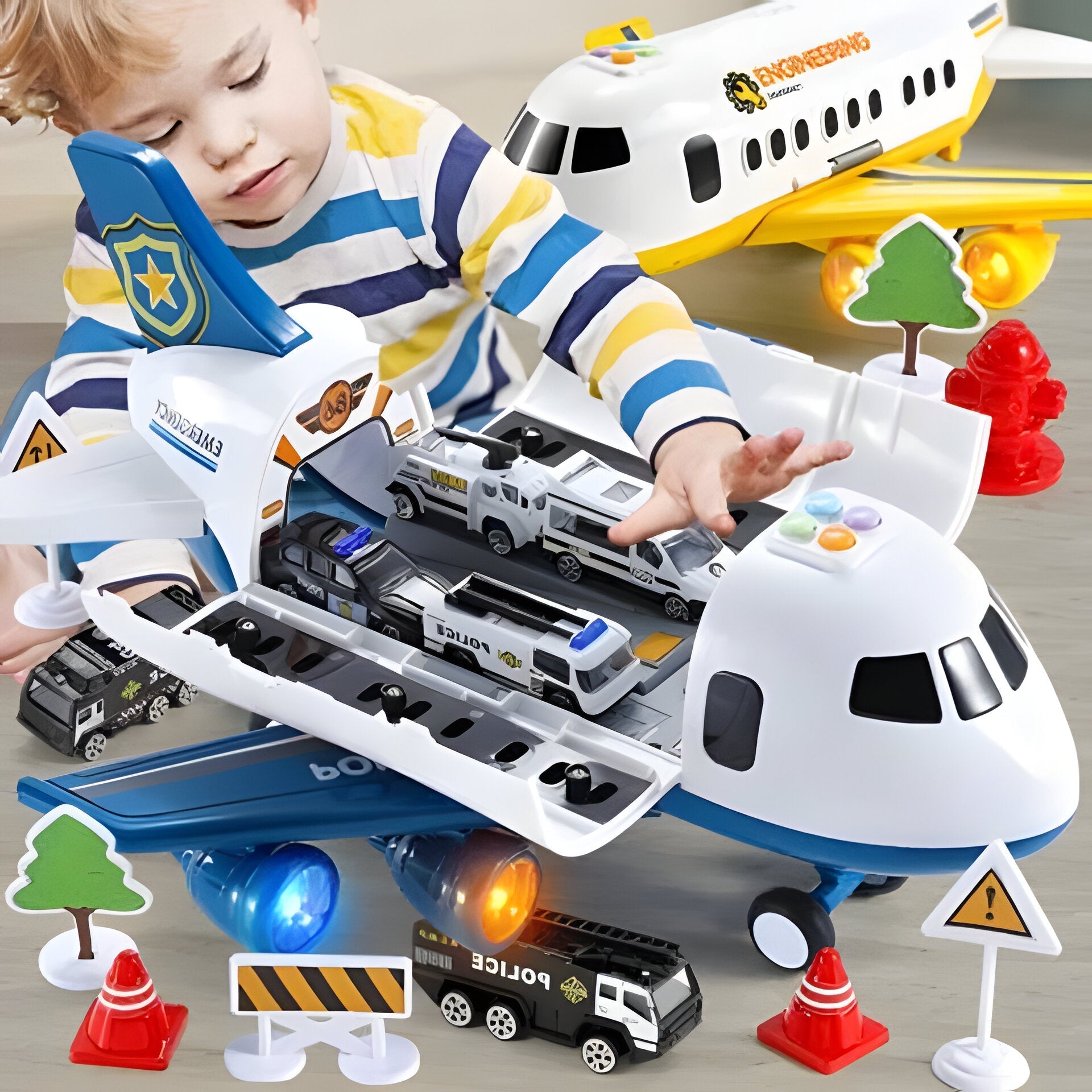 Airplane Toy Set For Kids - Coldesk