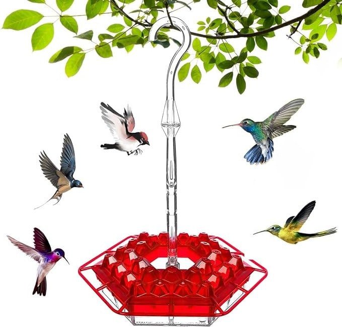 Ant Proof Hummingbird Feeder Outdoor Hanging Perch - Coldesk