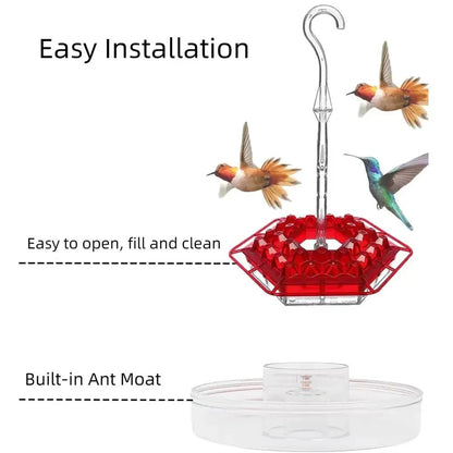 Ant Proof Hummingbird Feeder Outdoor Hanging Perch - Coldesk