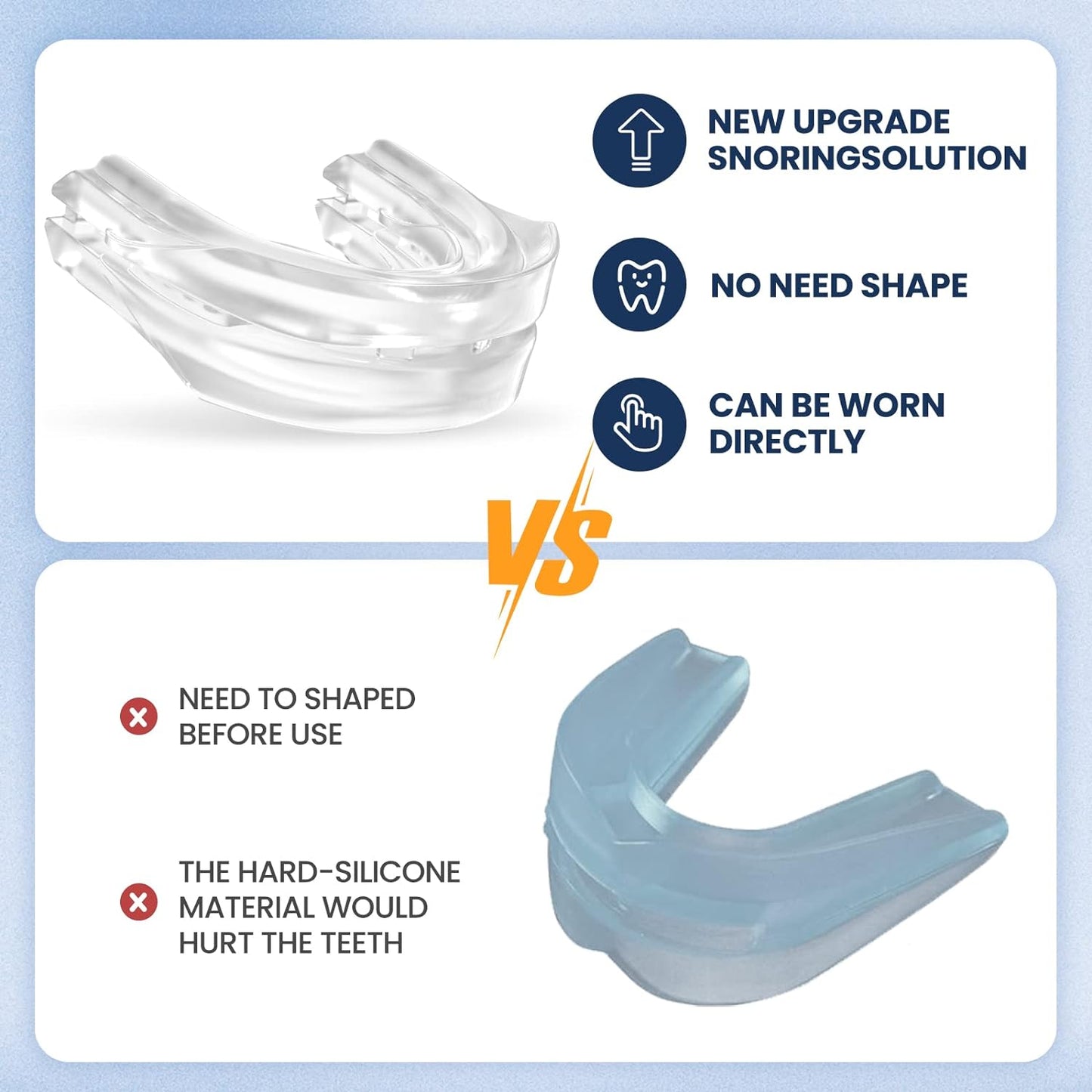 Anti Snoring Sleep Apnea Mouthpiece Guard - Coldesk