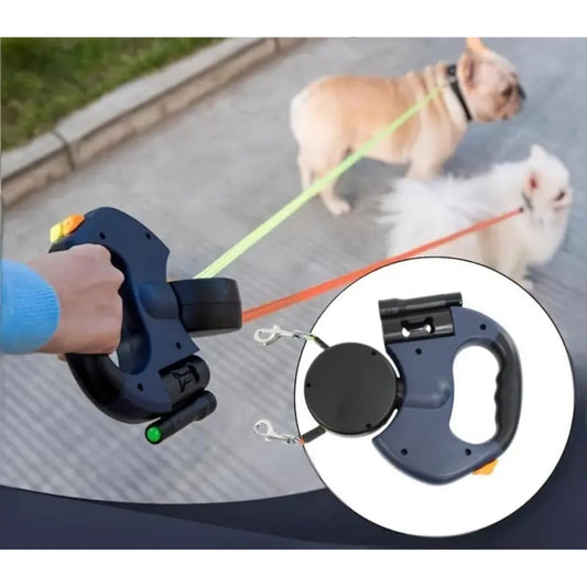 Anti-Tangle Double Dog Leash - Coldesk