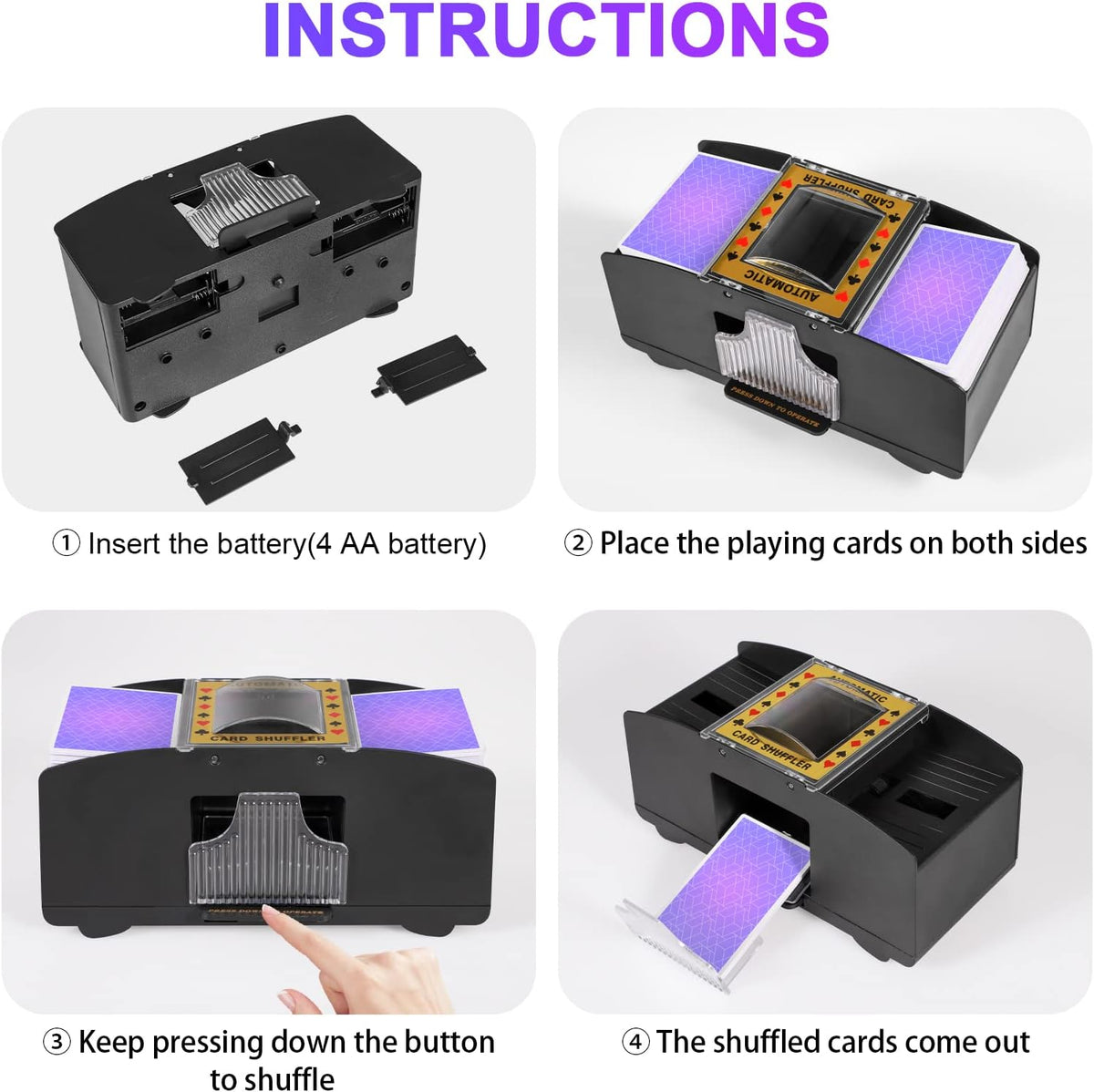 Automatic Card Shuffler - Coldesk