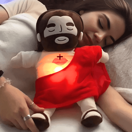 Breathing Jesus Soothing Plushie for Sleep Aid - Coldesk