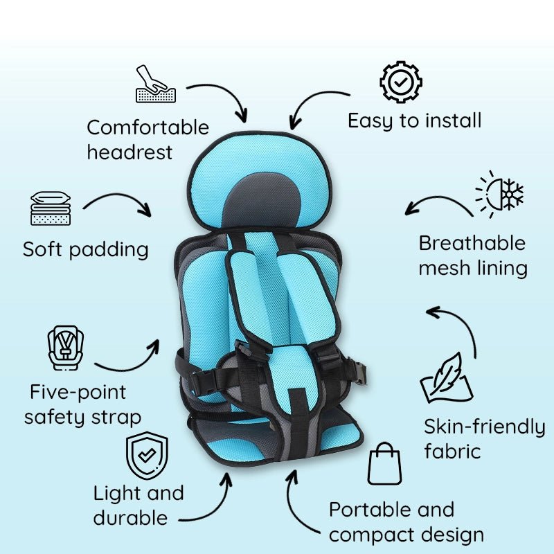 Child Protection Car Cushion Seat - Coldesk