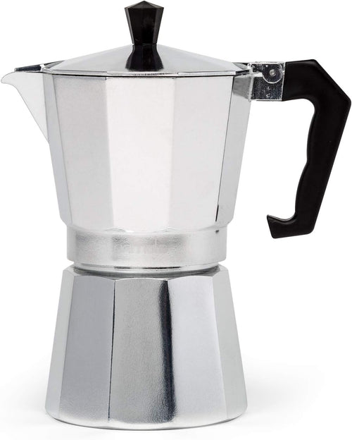 Classic Stovetop Espresso and Coffee Maker, Moka Pot for Italian and Cuban Café Brewing - Coldesk