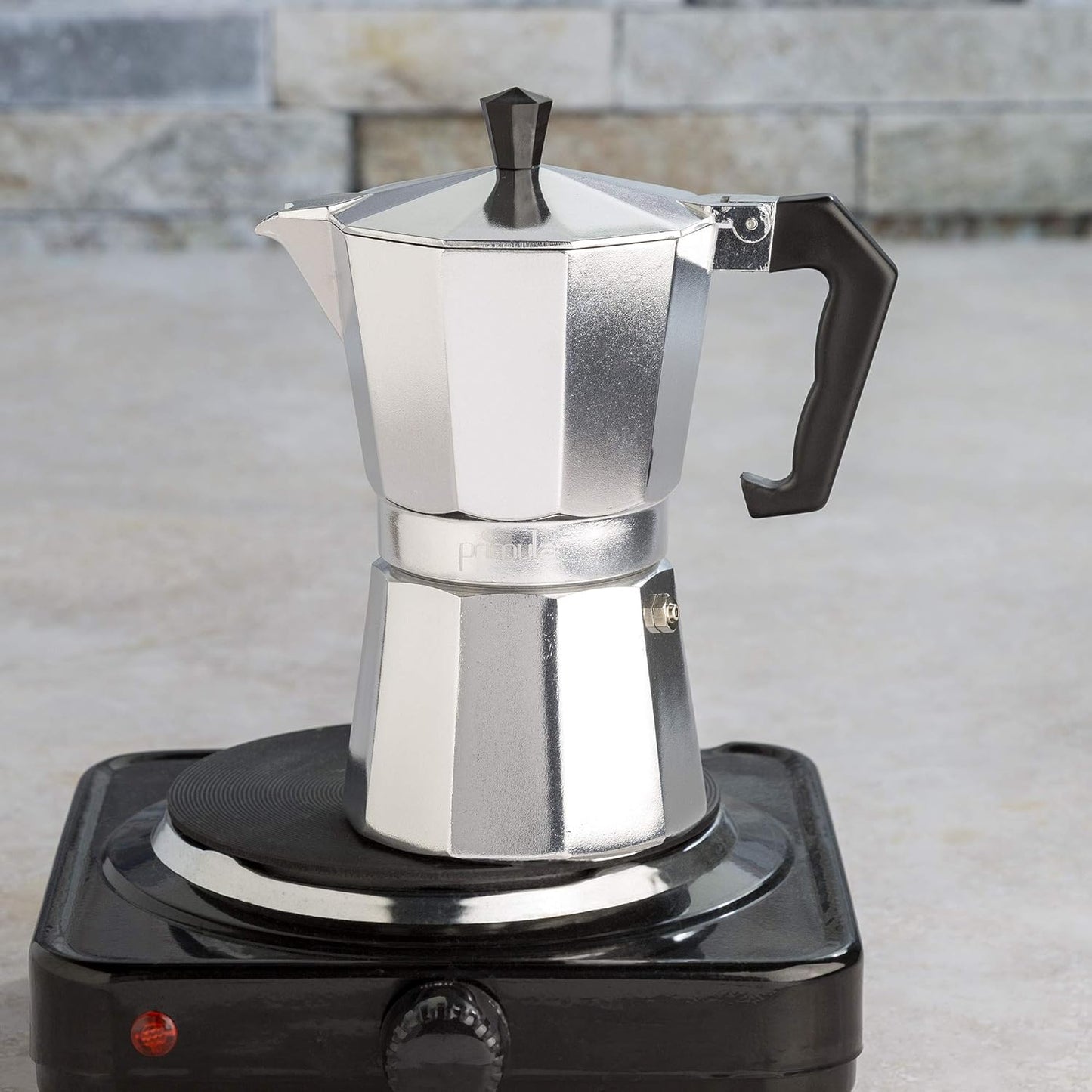 Classic Stovetop Espresso and Coffee Maker, Moka Pot for Italian and Cuban Café Brewing - Coldesk