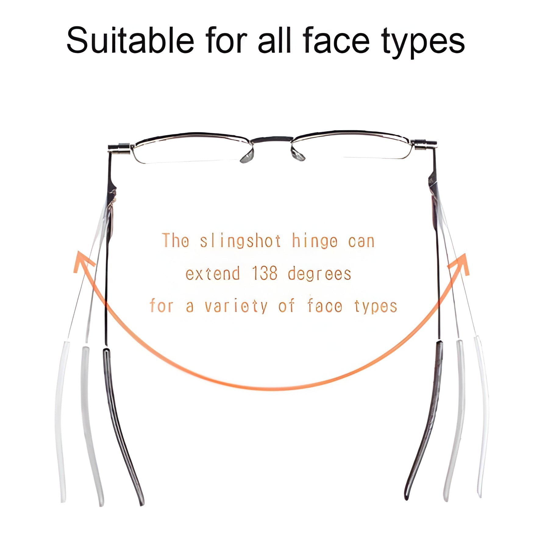 Compact Mens & Ladies Folding Reading Glasses - Coldesk