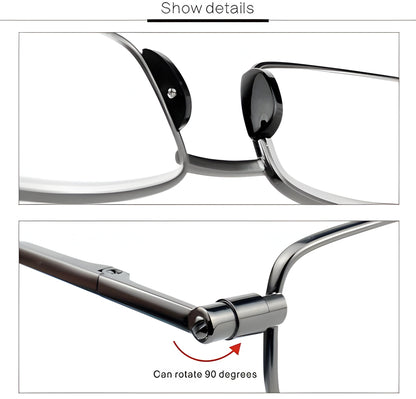 Compact Mens & Ladies Folding Reading Glasses - Coldesk