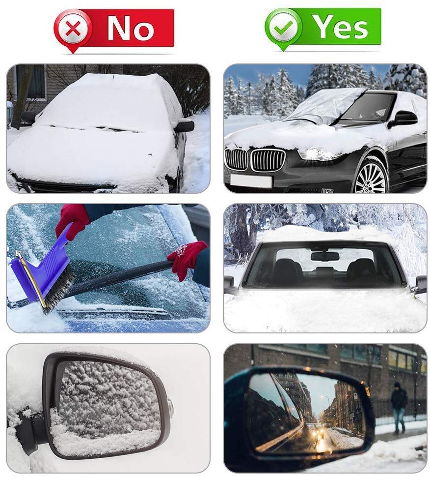 Convenient Magnetic Car Windshield Cover - Coldesk