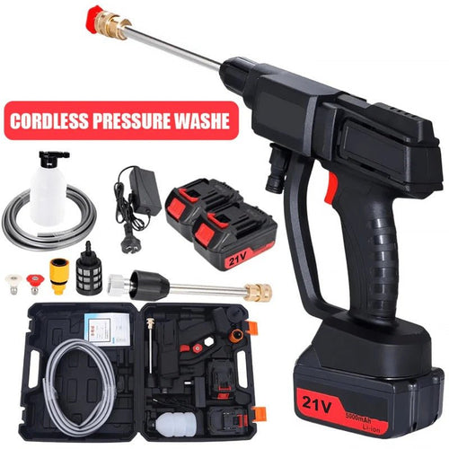 Cordless High Pressure Washer with 2 Batteries - Coldesk