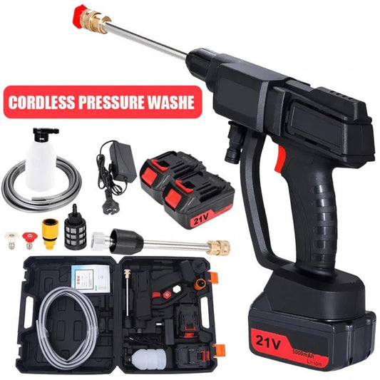 Cordless High Pressure Washer with 2 Batteries - Coldesk