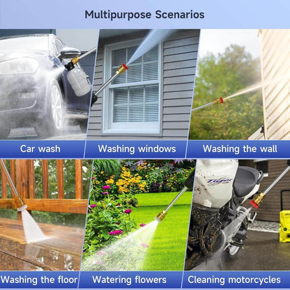 Cordless High Pressure Washer with 2 Batteries - Coldesk