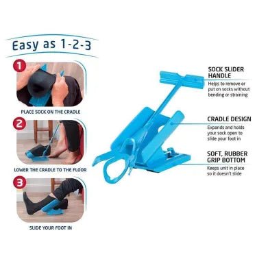 Easy on, Easy off Compression Sock Aid Kit - Coldesk