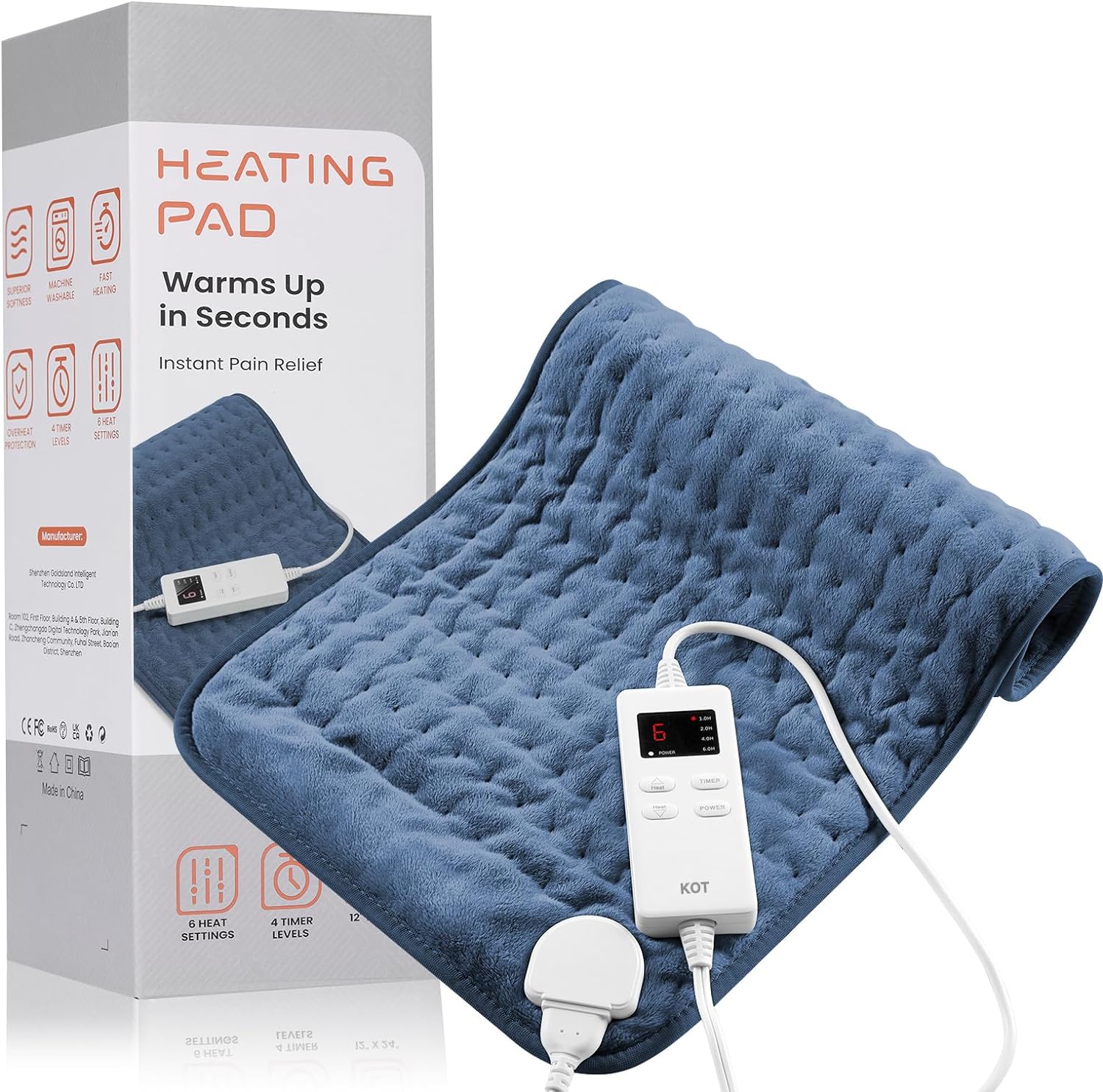 Electric Heating Pad For Back Pain - Coldesk
