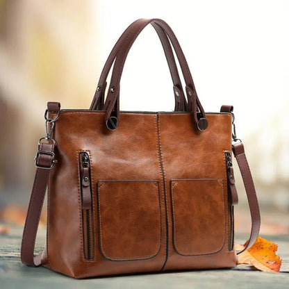 Elegant Leather Bag - Coldesk